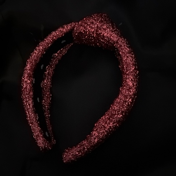 NWOT LELE SADOUGHI PINK TINSEL KNOTTED HEADBAND - Picture 7 of 8